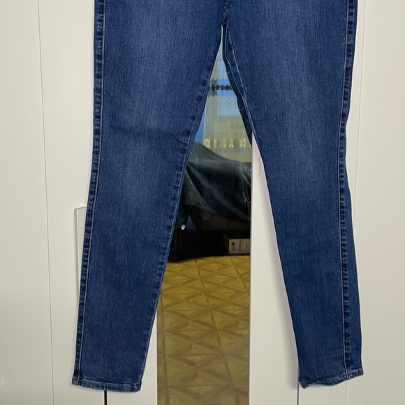 Fashionova High Waisted Skinny Jeans - Blue - Size 15 - Picture 4 of 9